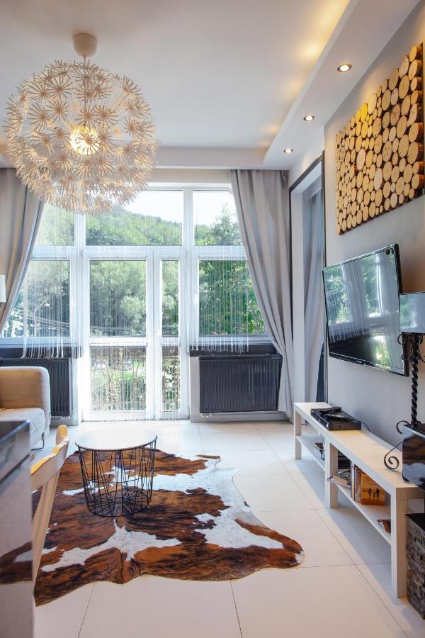 Apartament Royal Centrum Krynica-Zdrój Exteriör bild