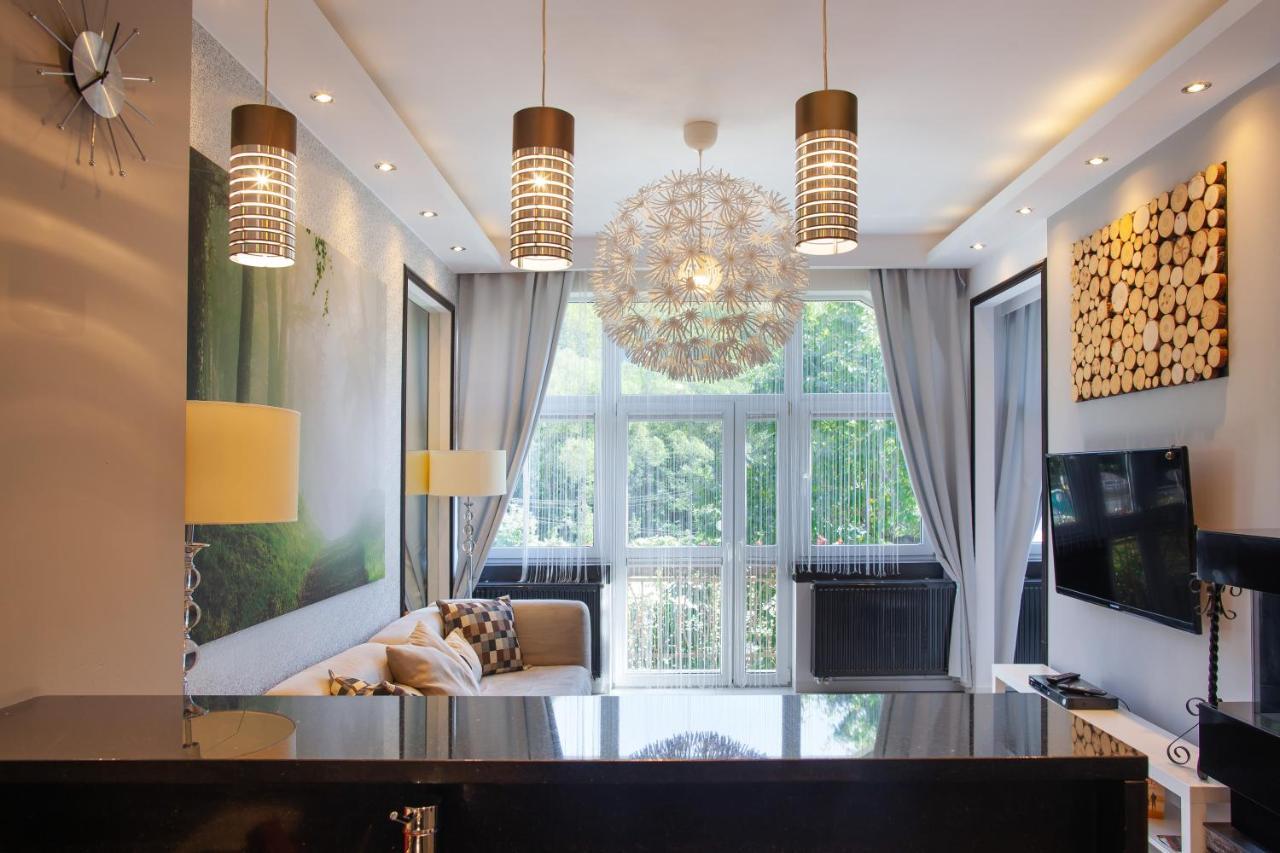 Apartament Royal Centrum Krynica-Zdrój Exteriör bild